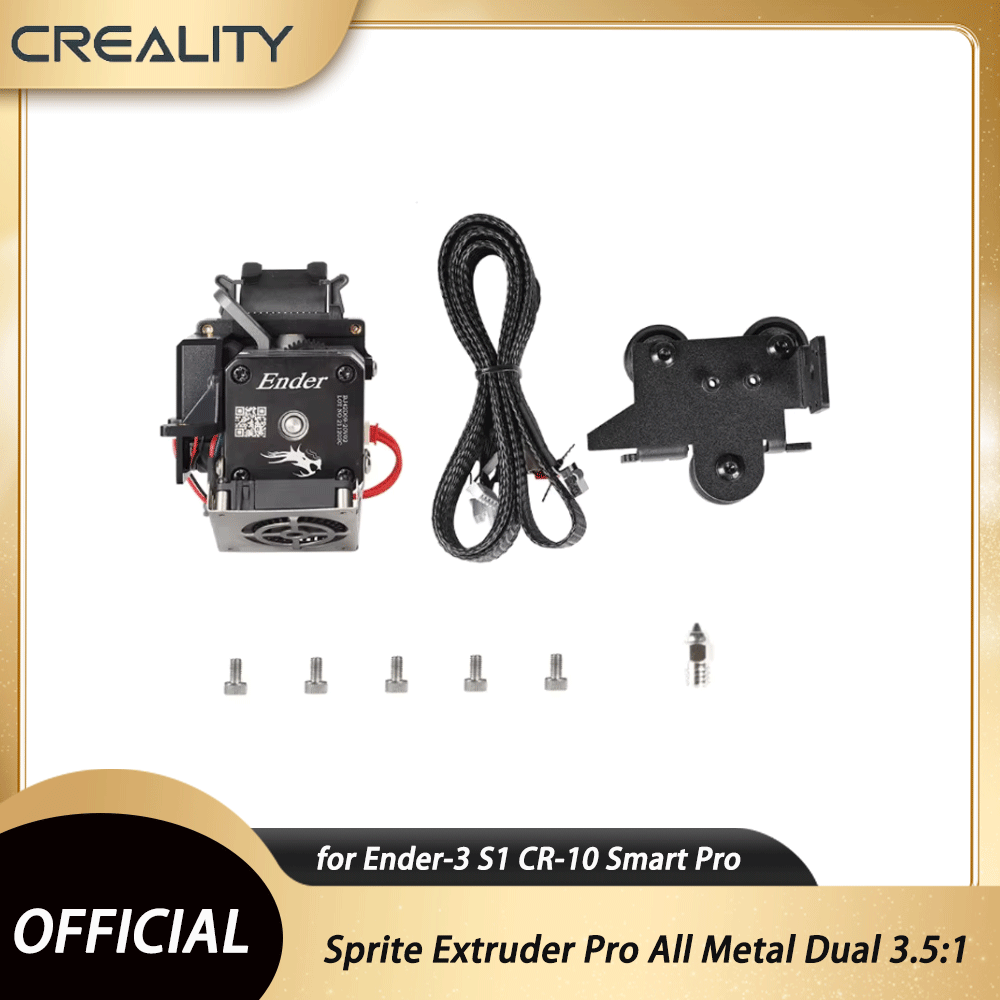 Creality Printer Ender 3 - Экструдер CREALITY Sprite Pro, цельнометаллический, с